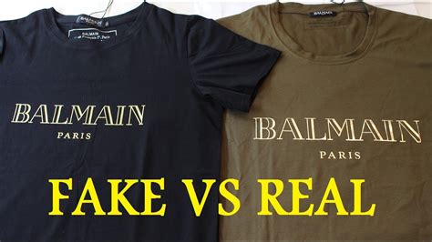 balmain fake shirt